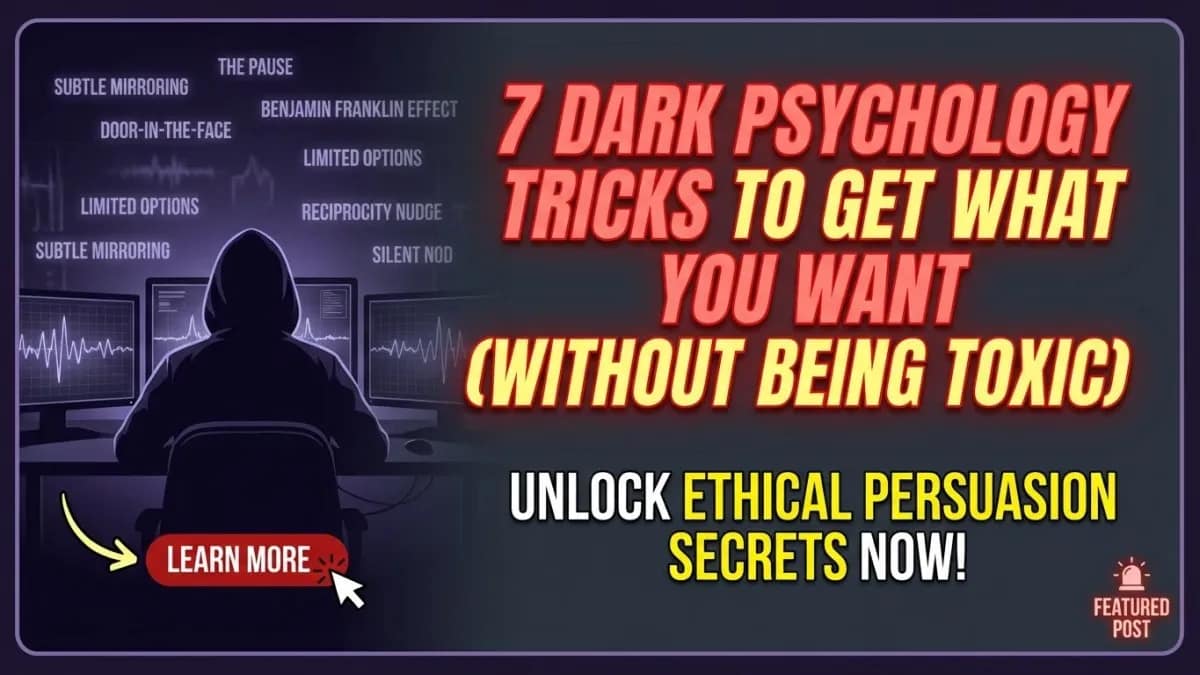 dark psychology tricks to get what you want