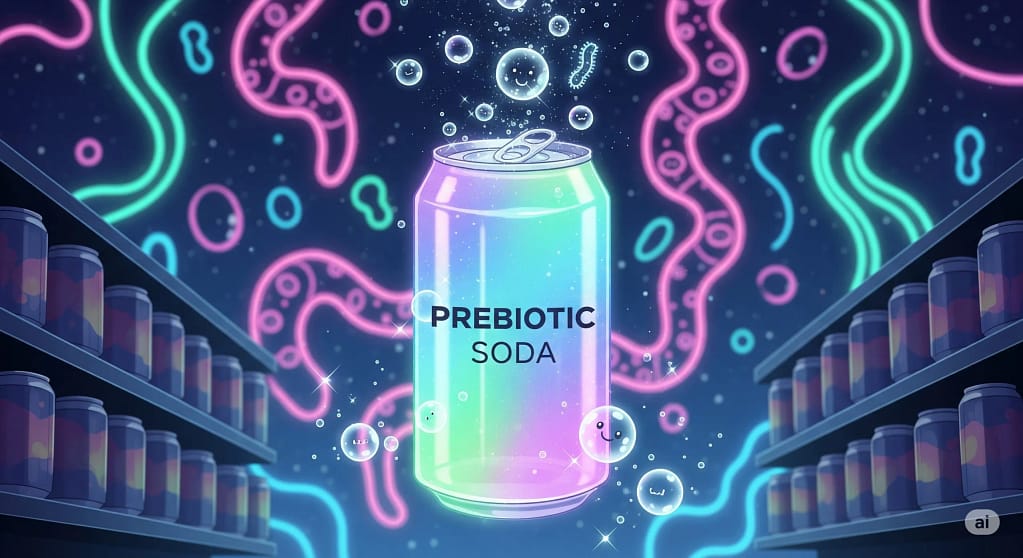 Prebiotic Soda Gut-Health Drink Disrupting Wellness Trends (99X Growth Explained)