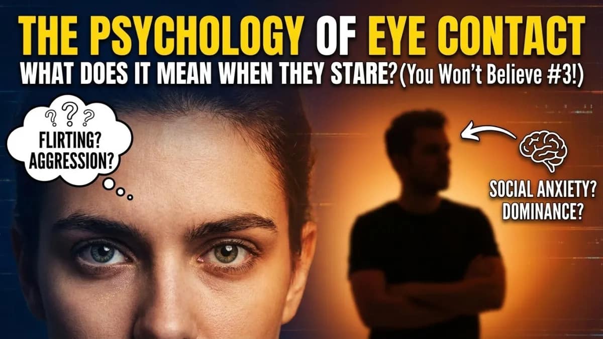 The Psychology of Eye Contact: What Does It Mean When They Stare?