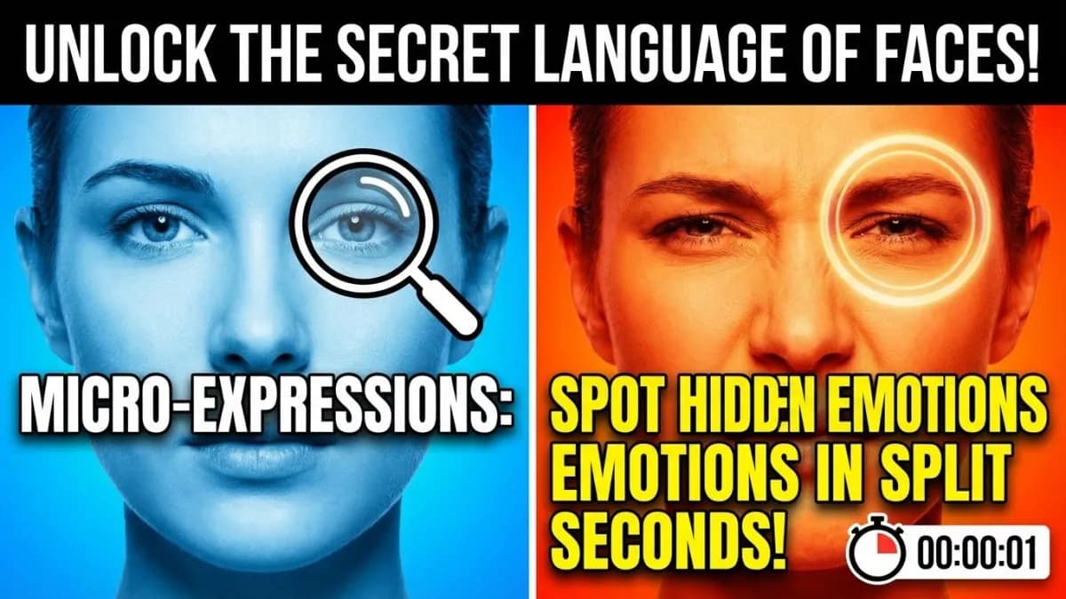 Micro-Expressions: How to Spot Hidden Emotions in Split Seconds