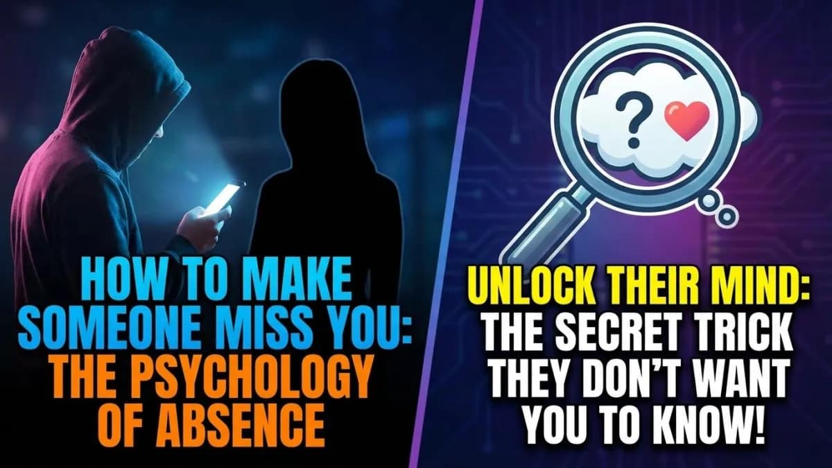 How to Make Someone Miss You: The Psychology of Absence