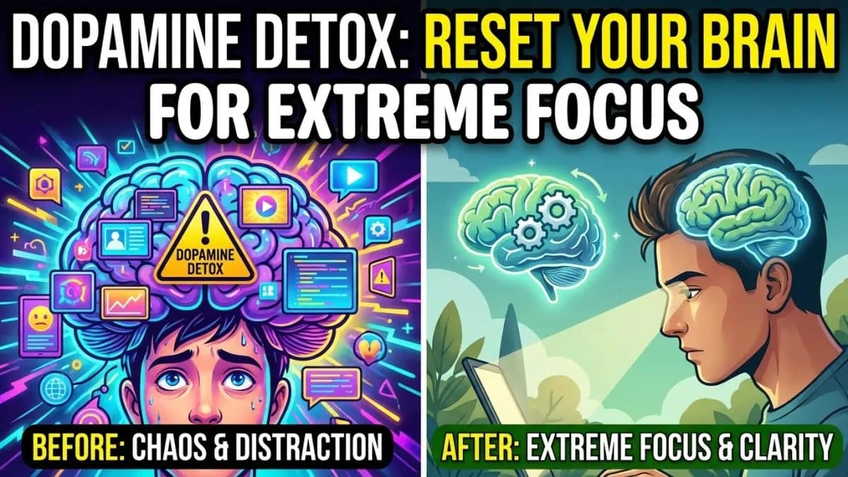 Dopamine Detox: How to Reset Your Brain for Extreme Focus