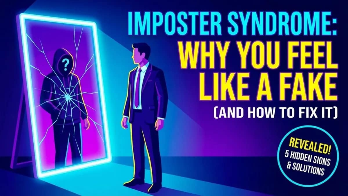 Imposter Syndrome: Why You Feel Like a Fake (And How to Fix It)