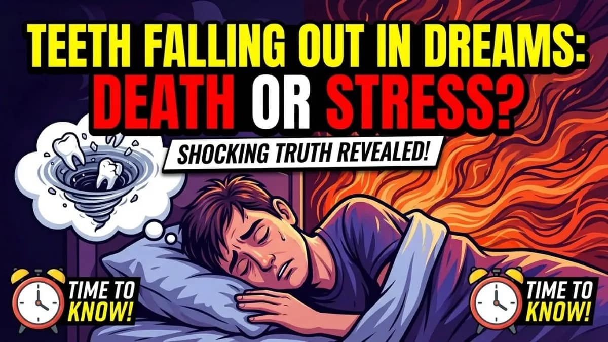 Teeth Falling Out in Dreams: Does It Mean Death or Stress?