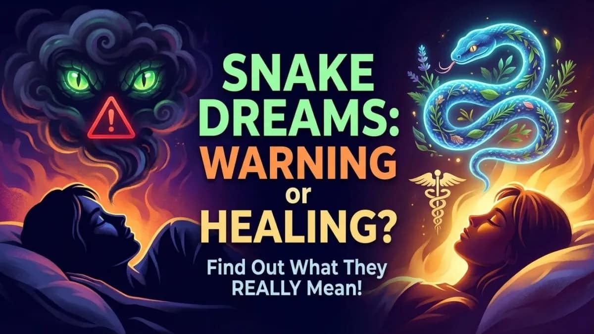 Snake Dreams: Are They a Warning or a Sign of Healing?
