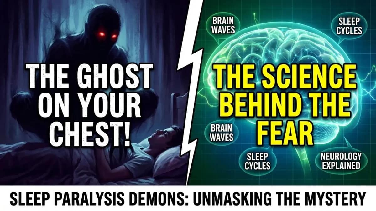Sleep Paralysis Demons: The Science Behind the “Ghost” on Your Chest