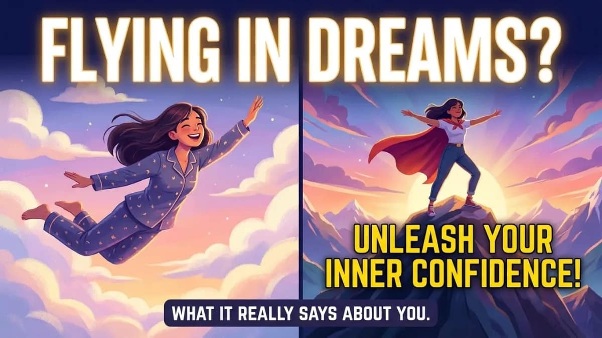 Flying in Dreams: What It Says About Your Confidence