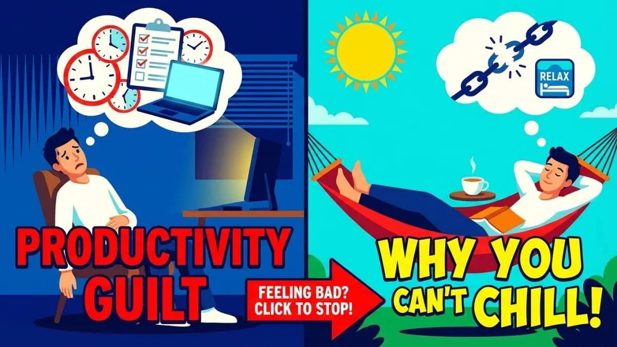 Productivity Guilt: Why You Feel Bad Even When You Relax