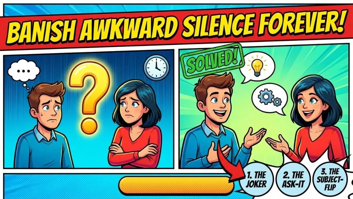 How to Handle Awkward Silences in Conversation (3 Methods)