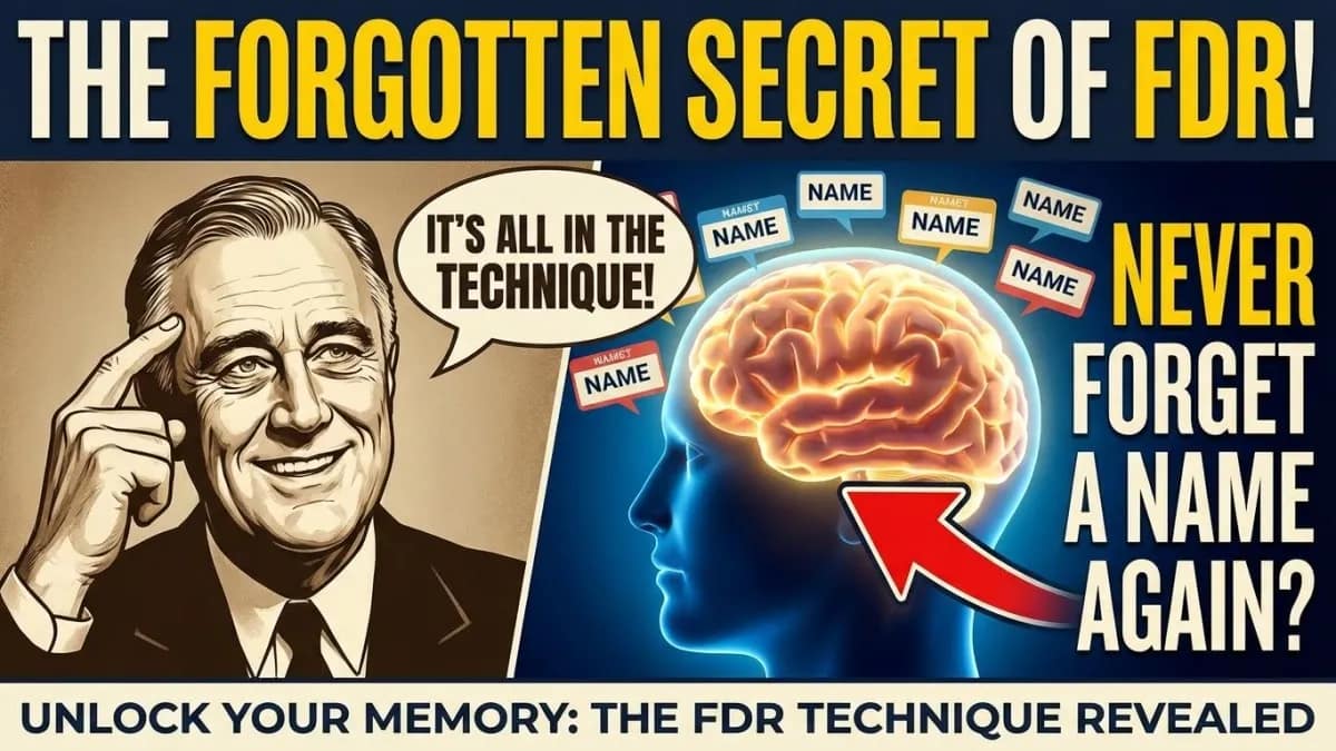 How to Remember Names: The FDR Technique