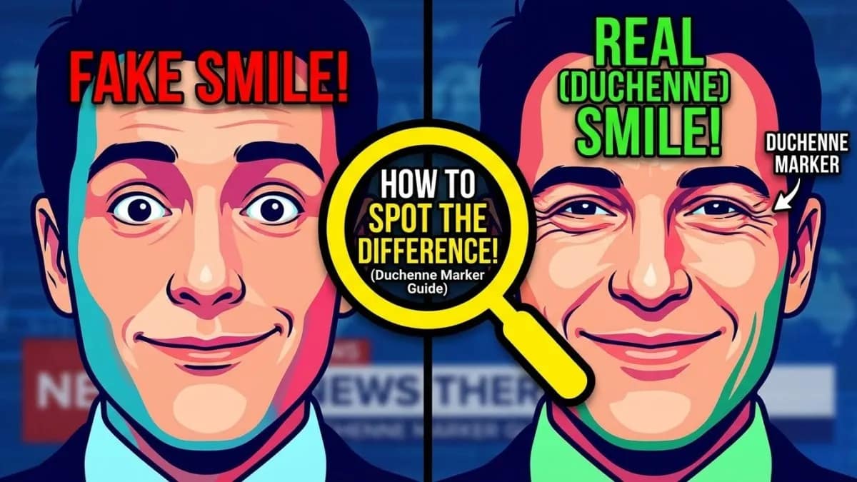 How to Spot a Fake Smile (Duchenne Marker Guide)