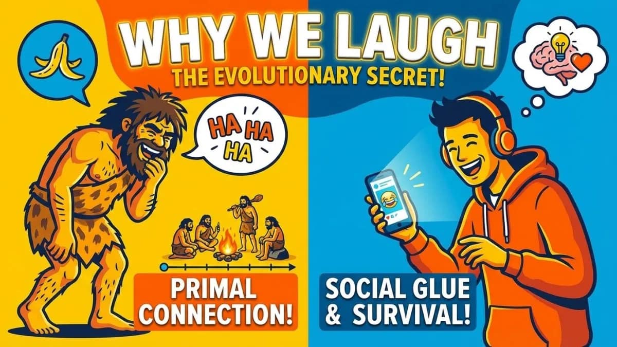 Why We Laugh: The Evolutionary Reason for Humor