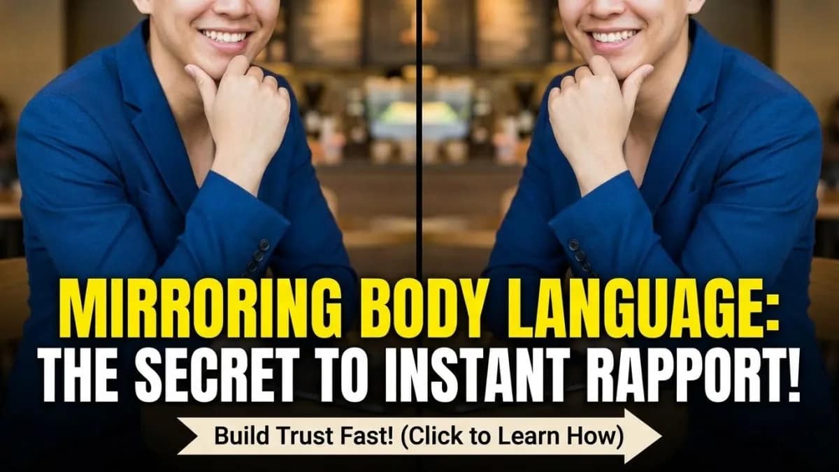Mirroring Body Language: The Secret to Instant Rapport