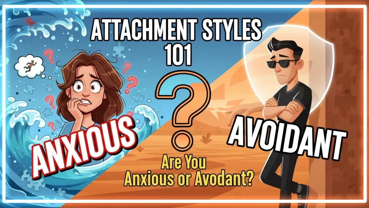 Attachment Styles 101: Are You Anxious or Avoidant?