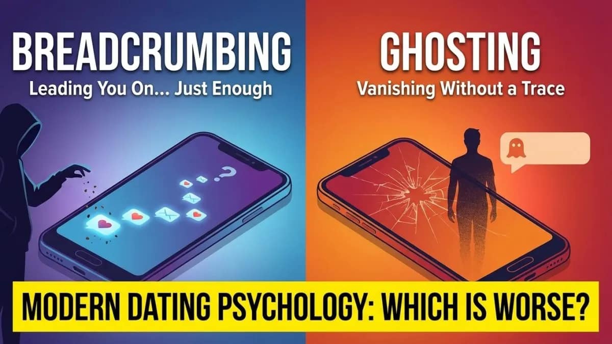 Breadcrumbing vs. Ghosting: Modern Dating Psychology Terms