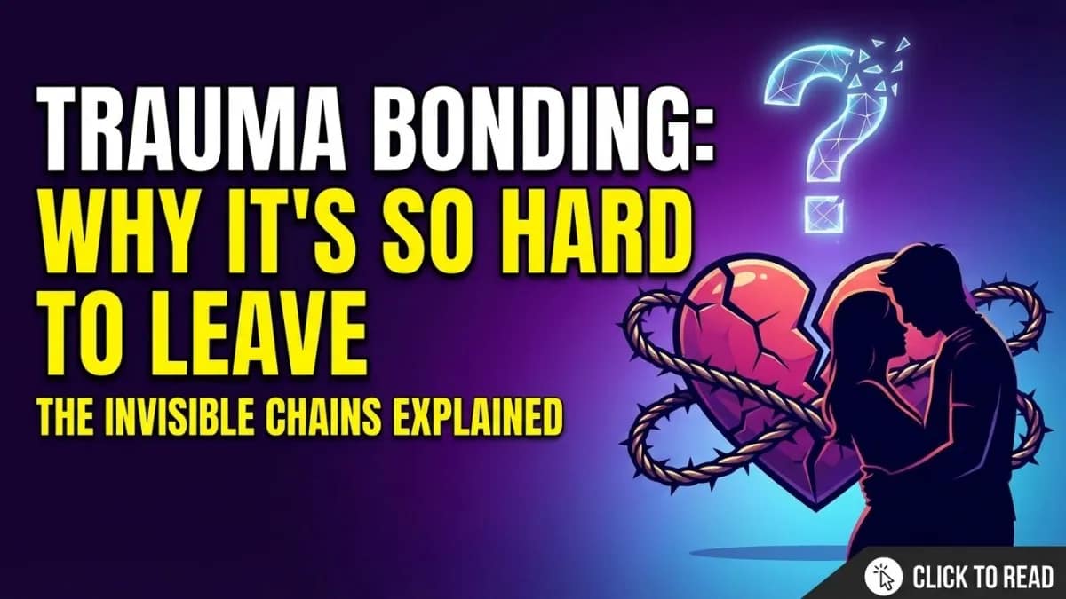 Trauma Bonding: Why It’s Hard to Leave an Abusive Partner