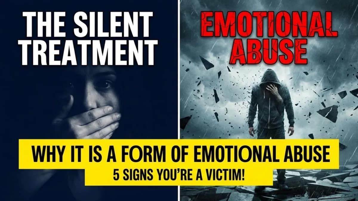 Silence Treatment: Why It Is a Form of Emotional Abuse