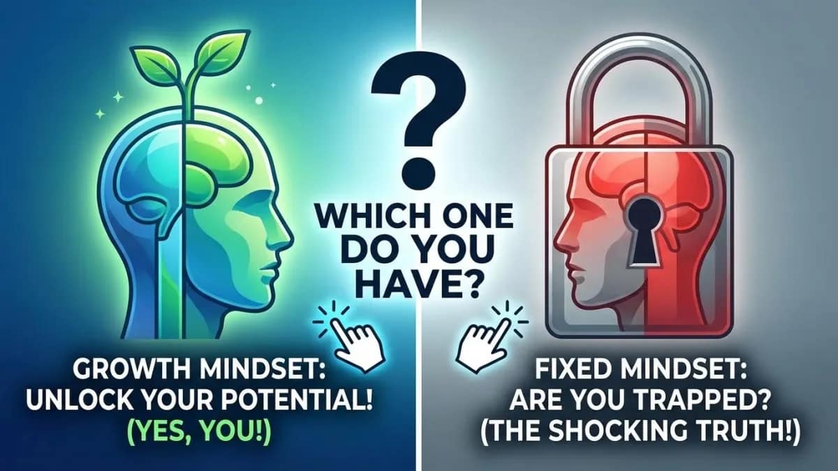 Growth Mindset vs. Fixed Mindset: Which One Do You Have?