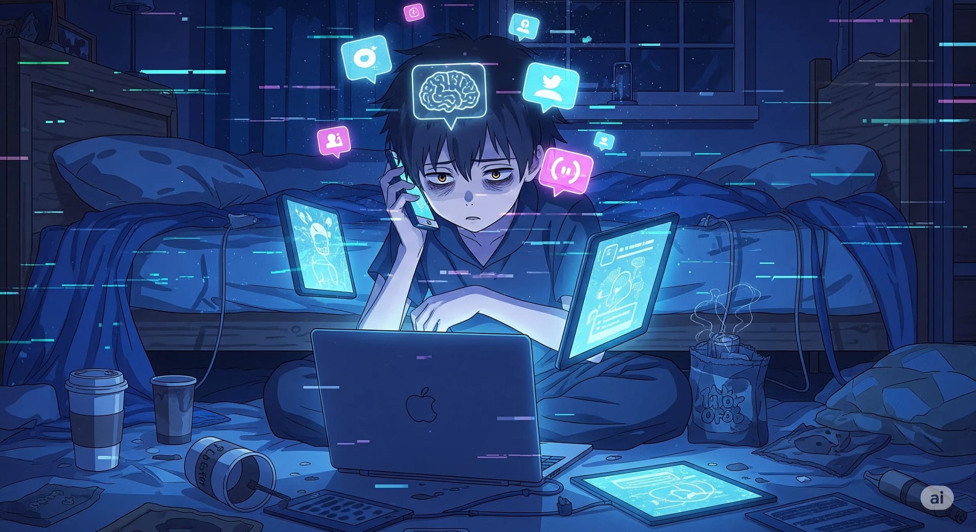 You're Not Lazy, You're Digitally Burned Out: The Mental Health Crisis Destroying Gen Z